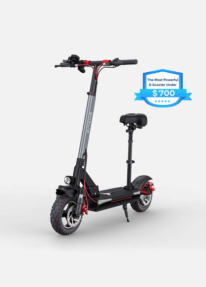 E-Scooter Rental ENGWE Y600 600W 70 km Range Black Seated E-Scooter