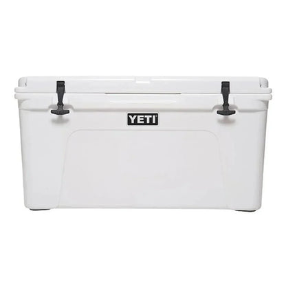 YETI Tundra 75 Cooler with 50-can capacity and grizzly-proof design.